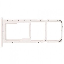Vassoio Sim Per Samsung Galaxy A02 / A02s Adattatore Scheda Dual Bianco