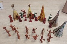 soldatini 1/32 accampamento indiano come da foto 