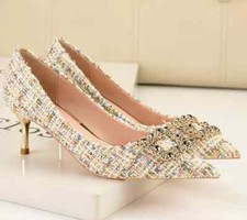 Decolte scarpe donna tweed