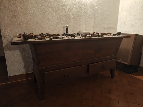 Antica madia contadina in - contadina,