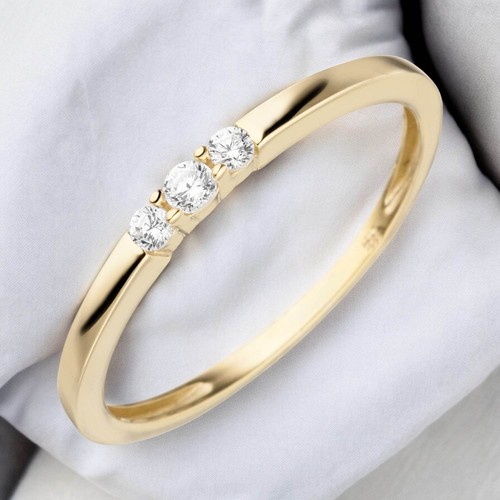 Anello donna stretto oro 333