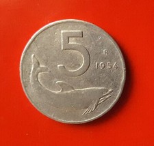 5 LIRE 1954 ERRORE - INIZIO DI