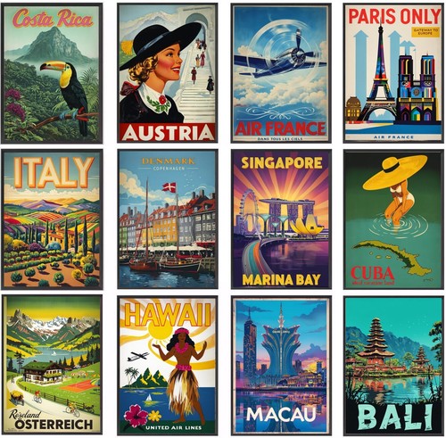 Poster viaggio vintage - poster,