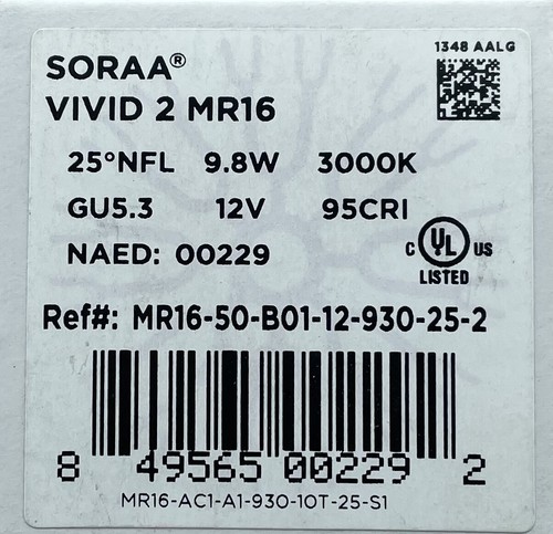 Soraa mr16 led lampada - soraa,