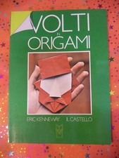 Book libro VOLTI IN ORIGAMI Eric Kenneway IL CASTELLO 2°EDIZIONE  1982 (SG11)