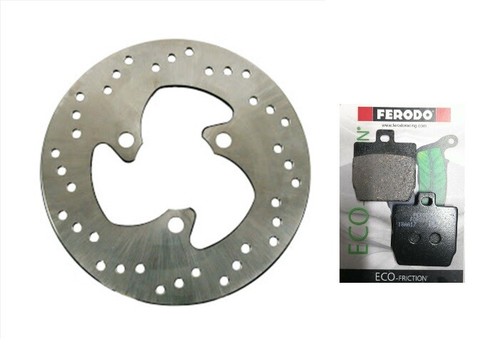 Kit disco freno posteriore - posteriore, +