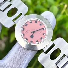 Orologio Vintage Citizen Palette Carica Manuale Quadrante Salmone Giappone Donna HOYQ52102-S