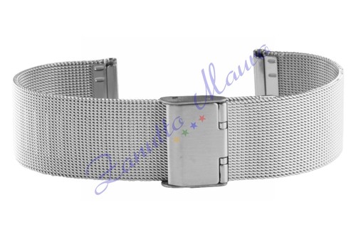 Bracciale mesh grana fine con - bracciale,