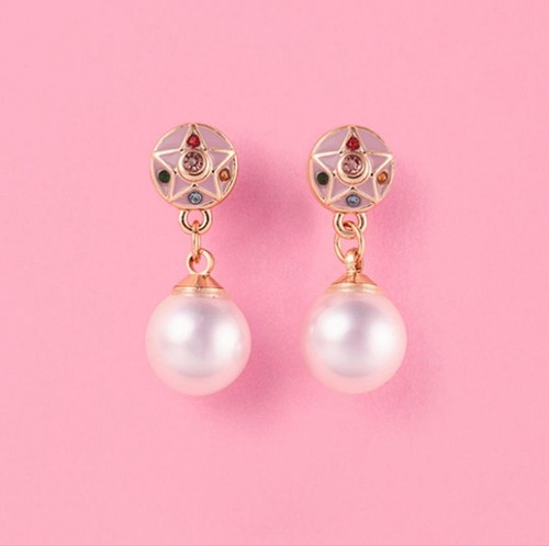 Orecchini perle sailor moon - orecchini,