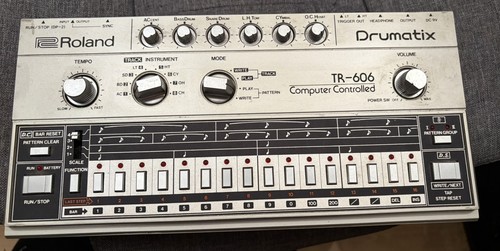 Roland 606 con mod tubbutec - tr-606,