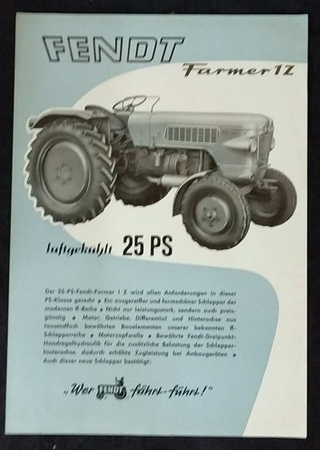 Rare prospekt fendt - rare,