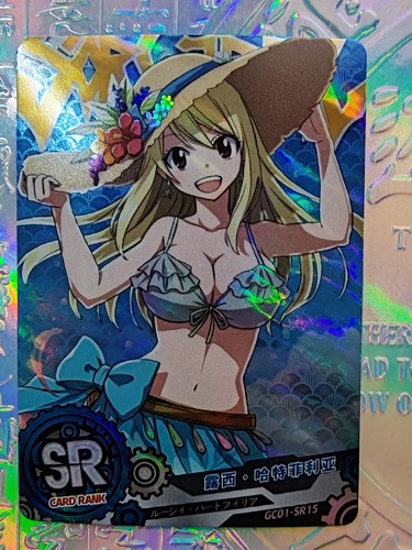 Card fairy tail gc01 sr15 - card,
