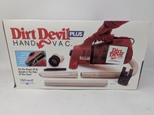 VINTAGE Dirt Devil Plus Hand