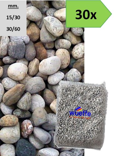 Ciottoli torrente 30 - -,