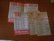 SCHEDINA TOTOCALCIO CONCORSO