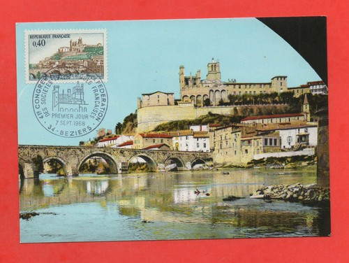 Fdc 1968 beziers - -,