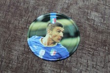 figurina dischetto metallico AZZURRI MONDIALI CARREFOUR - 24 BOCCHETTI