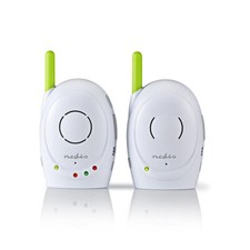 Baby monitor interfono wireless funzione talk back 300 m bianco/verde NEDIS