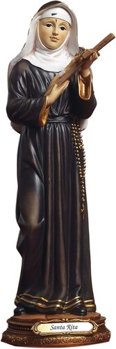 Statua santa rita in - santa,