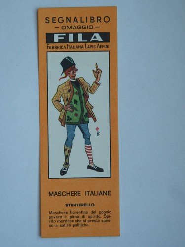 Segnalibro fila maschere - fila,