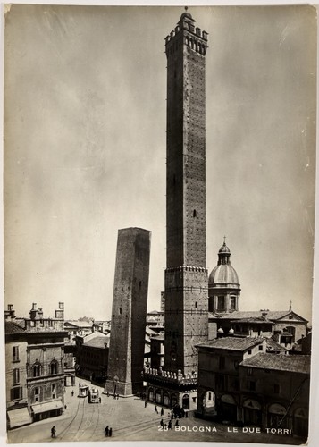 Cartolina epoca bologna - d'epoca,