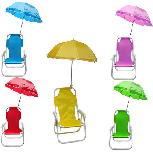 Sedia sdraio con ombrellone - sdraio,