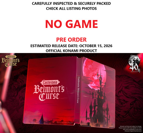 Steelbook castlevania - steelbook,