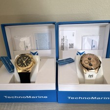 Lot Of 2 TechnoMarine Lusso