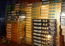 Selezione TDK, Maxell, BASF ecc. TIPO II CHROME audiocassetta TAPE SIGILLATO NUOVO IMBALLO ORIGINALE