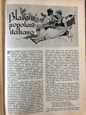 Articolo di stampa originale