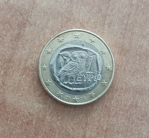 Moneta euro grecia 2010 - 1,
