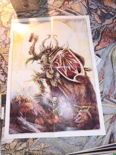 Poster warhammer nano bianco - poster,