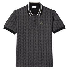 Polo Lacoste Monogram Jacquard