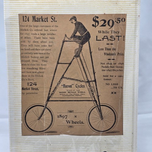 Antico 1897 huron cycles - 1897,
