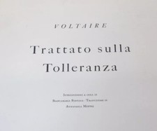 Voltaire Trattato Tallone