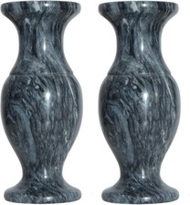 Cemetery Vase, Natural Marble