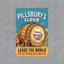 Insegna Vintage Pillsbury