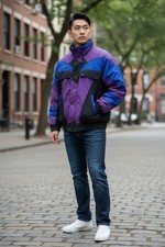 Vintage Cold Wave Ski Jacket