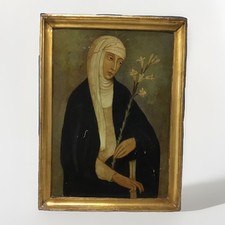 🌈 Antico dipinto olio su