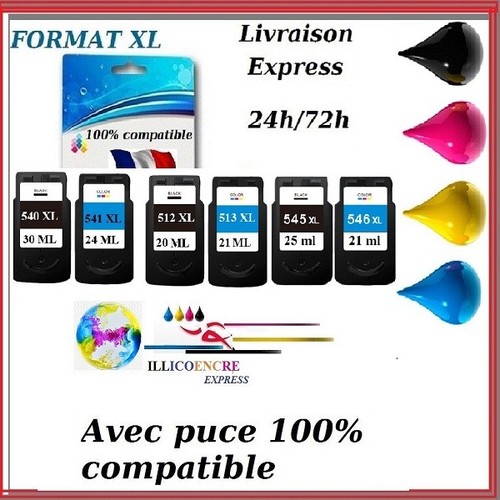 Cartouches compatibles pour