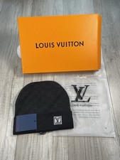 Berretto Louis Vuitton Nero-Taglia Unica-Nuovo con cartellino