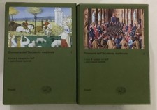 DIZIONARIO DELL'OCCIDENTE MEDIEVALE di Le Goff e Schmitt 2 volumi 2007 Einaudi