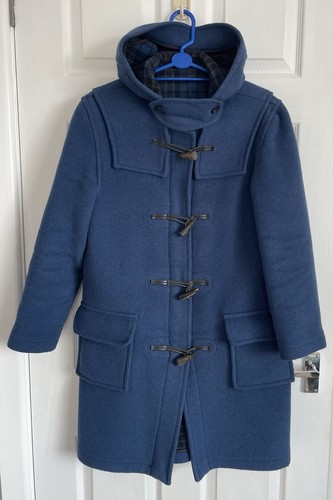 Cappotto donna blu borsone