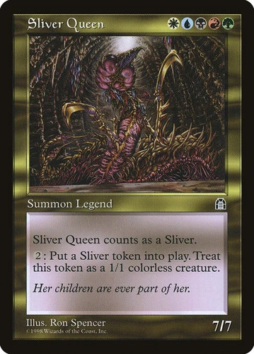 Sliver queen stronghold mtg - stronghold,