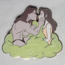 Tarzan e Jane Dream Duo Disney Fantasy Spilla Smaltata Adriannaxfantasy LE 20