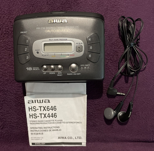 Aiwa tx646 lettore di - aiwa,