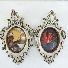 Antica Cornice Ovale in Resina