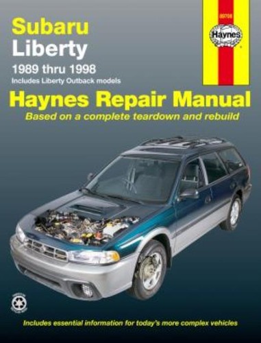 Manuale haynes subaru liberty - haynes,