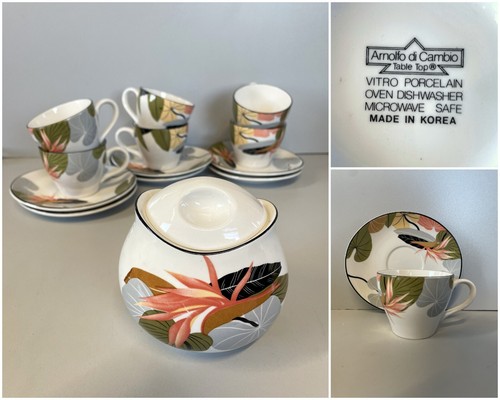 Servizio caffe vintage pers - caffe,