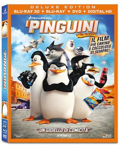 Blu ray pinguini - ray, di